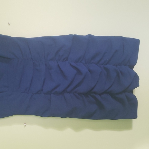 Nanette Lepore Blue Ruched Mini Dress - Picture 4 of 6